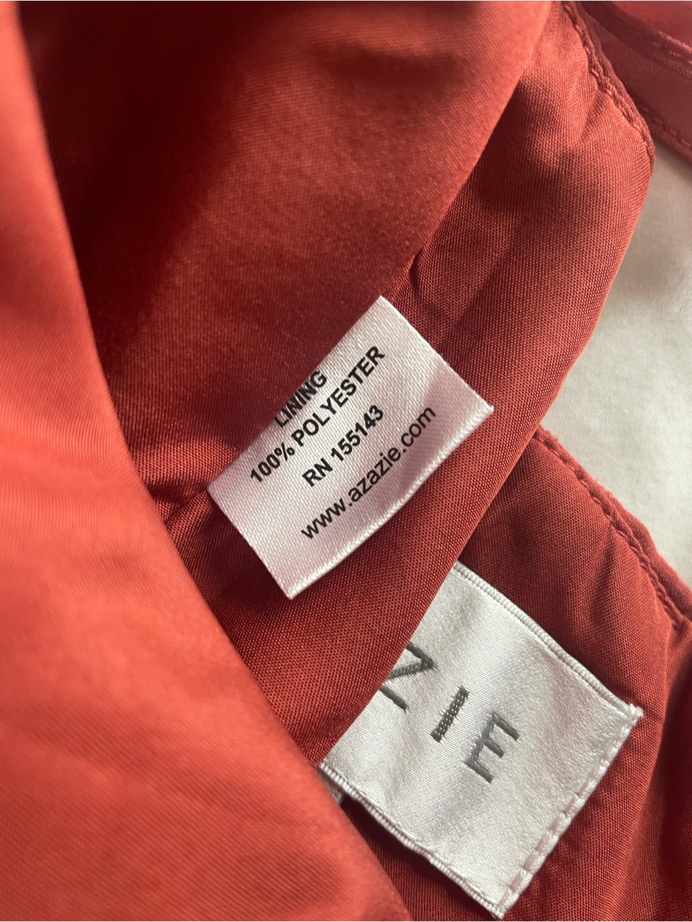Azazie Rust Red Spaghetti-Strap Maxi Dress - Picture 8 of 11